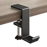 JAKO Headphone Stand - Aluminum Alloy Headphone Holder, Under Headset Stand for Desk Fit for PC Gaming Headset Hanger Hook Suitable for Office, Computer, Student Class Desk, Handmade Creator Table