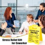 MBL Office Decor Desk Accessories - Funny Gag Cubicle Decoration Supplies Sign Team Employee Appreciation Gifts Fun Humor Valentines Day Sarcastic Stress Relief Gift for Coworker Women Men Boss Lady