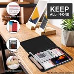Sooez Clipboard with Storage, Clip Board 8.5 x 11 with Pen Holder, Plastic Organization Case Box for Letter Legal A4 Size Paper, Low Profile Clip, Nurses Teachers Must Haves, School & Office Supplies