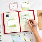 Pickleball Gifts Sticky Notes - 9 Pcs Pickleball Notepads, Pickle Ball Gifts for Women, Fun Sport ThemedTo Do List Memo Pads, School Stationery Office Supplies for Students Teacher Pickle Ball Lover