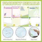 Pickleball Gifts Sticky Notes - 9 Pcs Pickleball Notepads, Pickle Ball Gifts for Women, Fun Sport ThemedTo Do List Memo Pads, School Stationery Office Supplies for Students Teacher Pickle Ball Lover