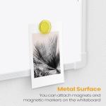 Lumspax Small Dry Erase Board for Wall, 16" x 12" Double-sided Hanging Whiteboard, Dry Erase White Board with 3 Markers, 4 Magnets and 3 Mini Sticky Notes, Portable Whiteboard for Home, Office, School