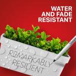 Sharpie Permanent Markers, Ultra Fine Point, Black, 2 Count - Home, School, Office Supplies