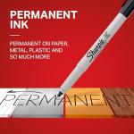 Sharpie Permanent Markers, Ultra Fine Point, Black, 2 Count - Home, School, Office Supplies