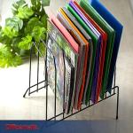 Officemate Large Incline 8 Compartment Wire Caddy, Black, 8.5 x 10.375 x 12.625 Inches