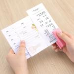 JEFURE Mini Stapler with 2000 Staples, 30 Sheet Capacity, Jam-Free Small Desktop Stapler with Staple Remover, Cute Desk Stapler for Office, School and Home (Pink)