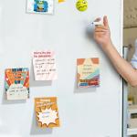 Mr. Pen- Employee Sticky Notes and Stylus Pens, 20 pcs, 3"x4" Sticky Notes, 8 Pads, 240 Sheets, 12 Black Ink Pens with Stylus Tips for Coworkers, Nurse, Teacher, Employee, Work Team Appreciation Gift