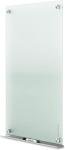 Quartet Whiteboard, Glass Dry Erase Board, Non-Magnetic, 36"W x 24"H, Infinity Frameless Mounting, Frosted Surface, Accessory Tray, and 1 Dry Erase Marker (G3624F)