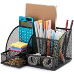 Mr. Pen- Mesh Desk Organizer, Black, Pen Holders Organizers, Desk Pencil Organizer, Pen Holder, Pencil Holder