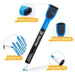 Maxtek Magnetic Cap Whiteboard Markers - Assorted Colors