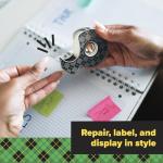 Scotch Magic Stainless Steel Dispenser with 2 Rolls Tape, 3/4 in x 600 in (19 mm x 15.2 m)