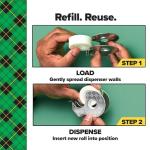 Scotch Magic Stainless Steel Dispenser with 2 Rolls Tape, 3/4 in x 600 in (19 mm x 15.2 m)