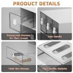 Marbrasse Desk Organizer with 6 Drawers, 3 Tier Stackable Storage Drawers Plastic Makeup Storage, Office Organizers and Storage, Desk Storage Box for Office, School, Home