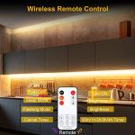 LAFULIT Under Cabinet LED Light Kit, 8 Strips