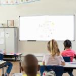 VIZ-PRO Magnetic Dry Erase Board, 72 X 48 Inches, Foldable Wall-Mounted Whiteboard with Silver Aluminum Frame & Marker Tray for School Office and Home 6' X 4'