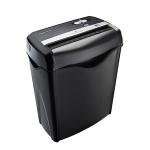 Amazon Basics 6-Sheet Cross-Cut Paper and Credit Card Shredder with 3.8 Gallon Bin, Shreds Staples, Black