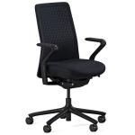 Branch Verve Chair - High Performance Executive Office Chair with Contoured Back and Adjustable Lumbar Support - High Density Foam Cushion and 3D Knit Back - Fits 5' to 6', Up to 275 lbs, Galaxy