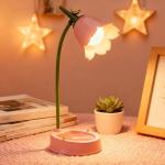 magical JD LED Desk Lamp Cordless Table Light Adjustable Gooseneck Dimmable Touch Rechargeable Battery Eye-Caring Night Light for Kids,Mini Cute Lamp for College Dorm Bedroom Reading