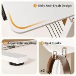 ERGOMAKER Electric Standing Desk, 31.5" x 23.6" Height Adjustable Sit Stand Desk with Splice Board for Home Office, Computer Desk Memory Preset (White Frame, White Desktop)