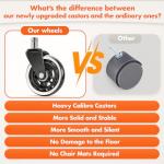 COLAMY Ergonomic High Back Office Chair, Ivory Bonded Leather Executive Desk Chair with Flip-up Arms, Thick Cushion, Silent Nylon Wheels, Adjustable Height & Rocking Function, 300lbs Capacity