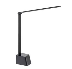 Ambertronix Minimalist LED Desk Lamp, 5 Lighting Modes, USB Charging Port, Aluminum Arms, Portable, Dimmable, Touch Control, Auto Timer, Power Adapter (5V2A) Required and Included.