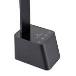 Ambertronix Minimalist LED Desk Lamp, 5 Lighting Modes, USB Charging Port, Aluminum Arms, Portable, Dimmable, Touch Control, Auto Timer, Power Adapter (5V2A) Required and Included.
