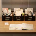 Vimbo Stationary Organiser 7-Grid Desk Organizer with Drawer – Multifunctional Plastic Table Organizer & Pen Holder for School, Office, and Home (Black)