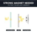 Magnetic Glass Whiteboard - Glass Dry Erase Board 48"x36" Large Frameless Board for Walls Office School and Home