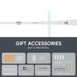 Magnetic Glass Whiteboard - Glass Dry Erase Board 48"x36" Large Frameless Board for Walls Office School and Home