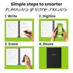 Rocketbook Fusion A5 Smart Notebook with Pen