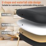 OHFILA Office Chair, Ergonomic Breathable Mesh,Flip-Up Arms and Adjustable High Back Lumbar Support,Comfy Computer Chair for Home Office (Black, 407)