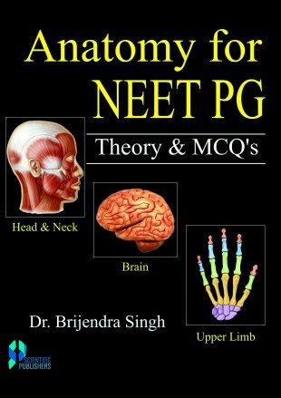 Anatomy MCQs for NEET PG (Vol 1 & 2)