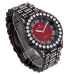 Charles Raymond Men’s Fully Iced Silver Watch