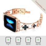 Rose Gold Diamond Slim Glitter Apple Watch Band