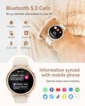 Stylish Smart Watch for Women with AMOLED Screen