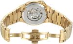 Bulova Men's Gold Tone Automatic Skeleton Watch 98A178