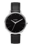 Nixon Kensington Black Leather Women's Watch 37mm