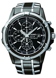 Seiko Men's Solar Stainless Steel Watch