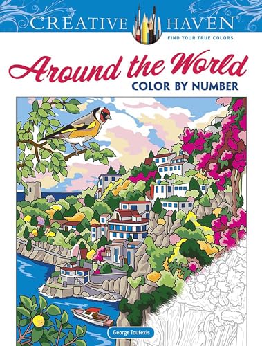 Worldly Color By Number Coloring Book