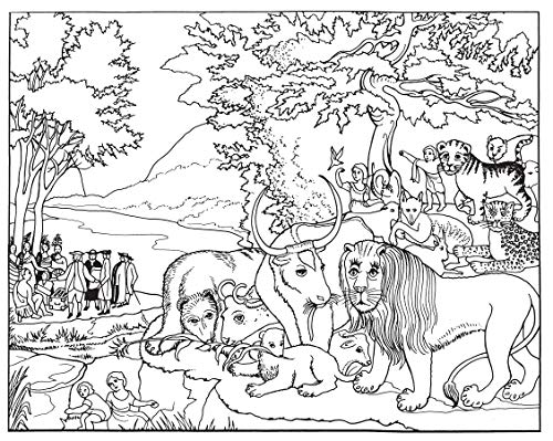Coloring Book of 60 Iconic Art Masterpieces