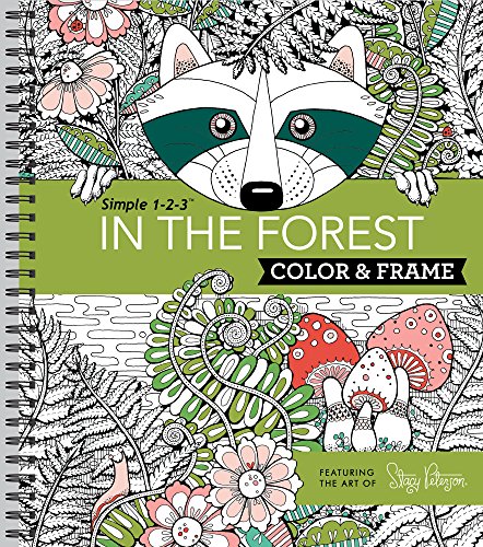 In the Forest Adult Coloring Book