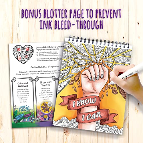 ColorIt Colors of Inspiration Volume II Coloring Book