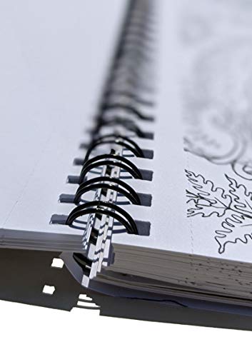 Nature Coloring Book: Fantasy and Real-Life Scenes