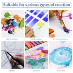 ESRICH 8x10 Canvas Panels for All Paints - 5 Pack