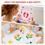 12 Pack Small Blank Canvas Panels for Kids