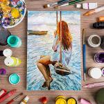 White Blank Canvas Pack - 11x14 Inch, 8 Count