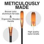 Artistic Paint Brush Set - 12 Brushes for All