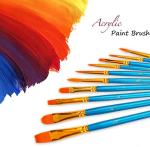 20Pcs Artist Paint Brushes for All Mediums