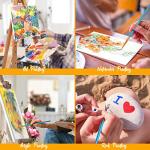 20Pcs Artist Paint Brushes for All Mediums