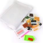 Golden Autumn Forest Diamond Painting Kit - Three Deer